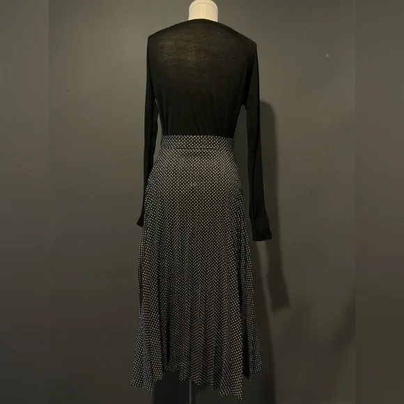 Zara polka dot pleated midi skirt - Picture 6 of 6